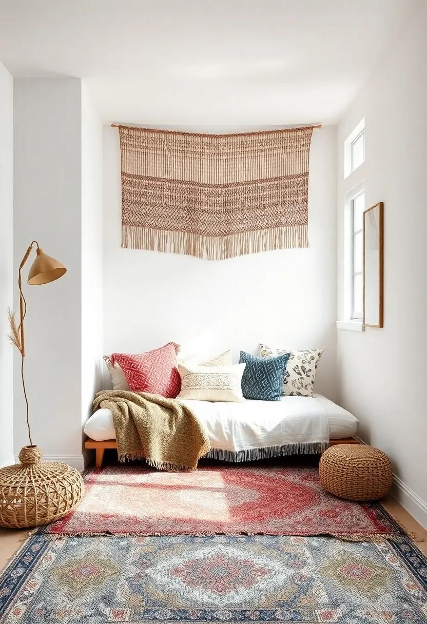 Create a Cozy ⁣Nook with​ Layered ​Rugs ‍and Pillows for Relaxation