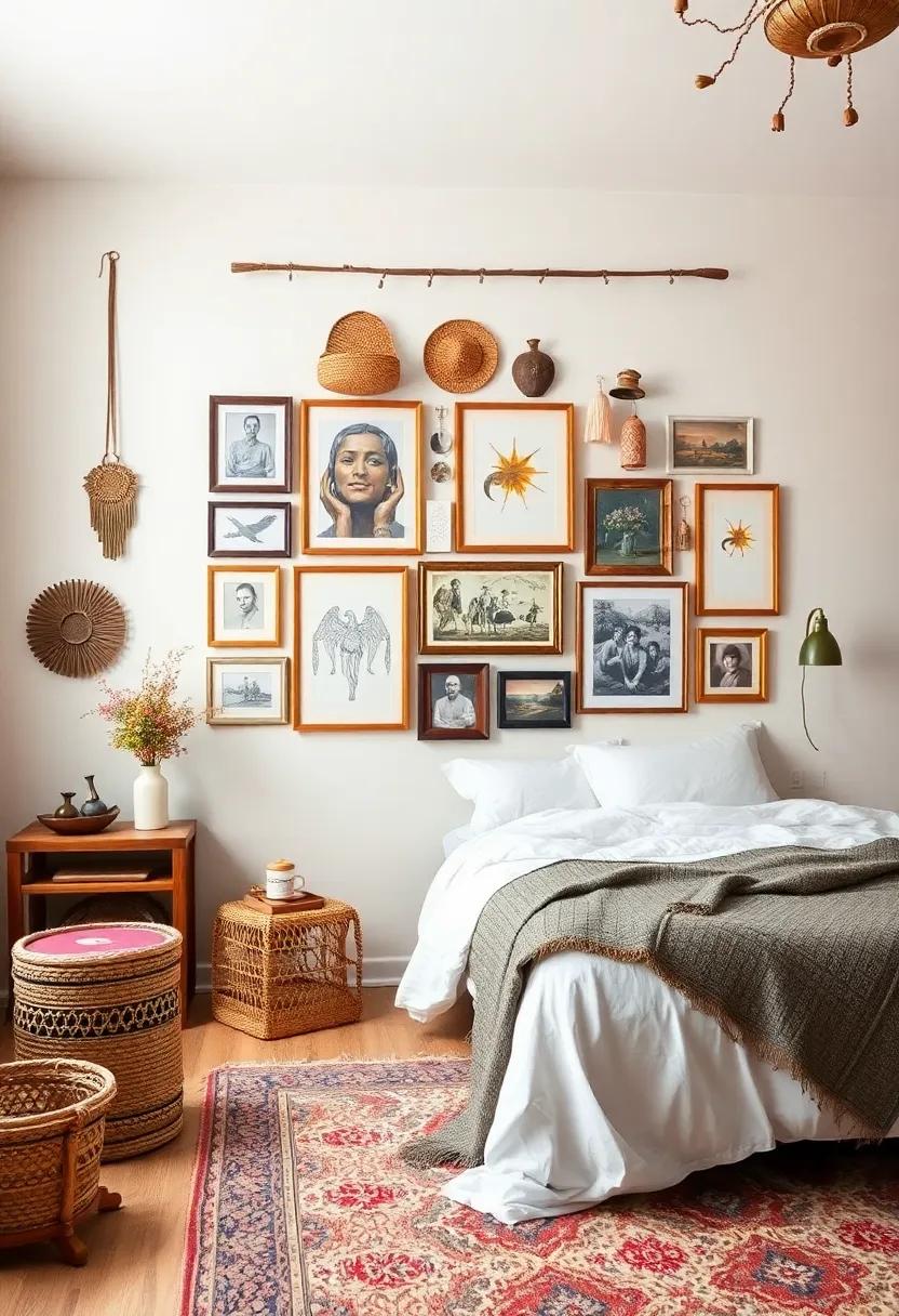 Curate an Eclectic ‌Gallery Wall‍ with‍ Personal ⁢Treasures