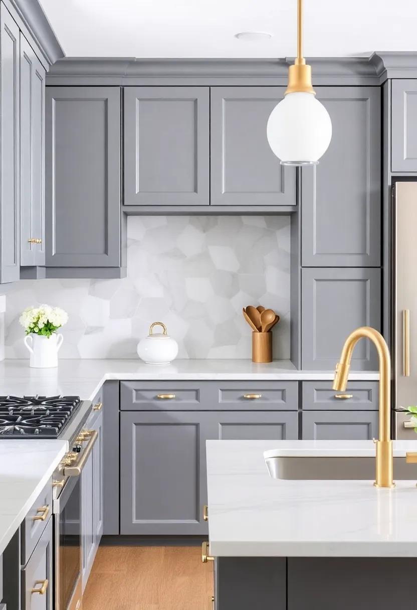 Accessorizing ‌with Elegance: Decorative ⁤Elements for Gray⁤ Kitchens