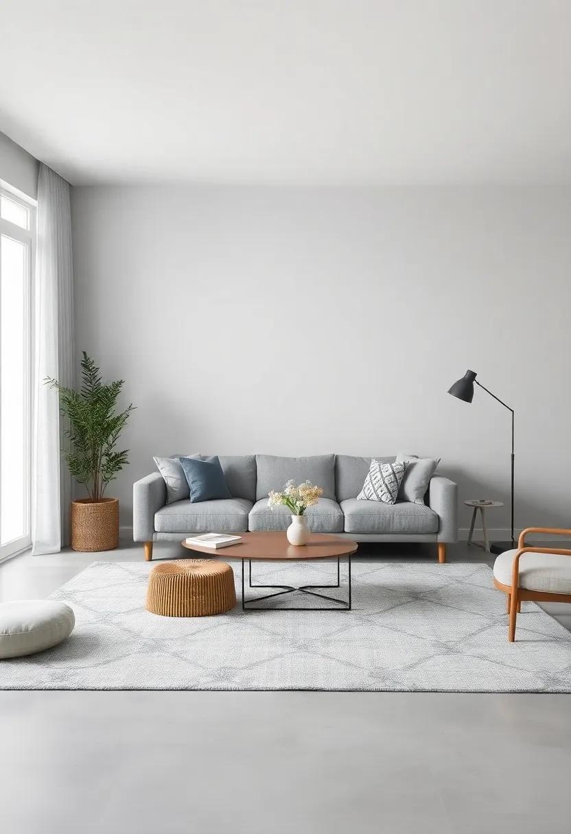 The Impact of ⁤Scale: Choosing the Right rug ​Size‍ for Gray Living Rooms