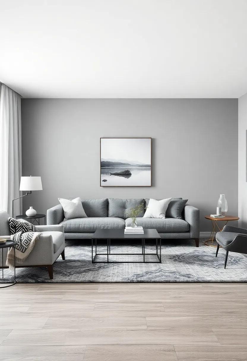 The Art of​ Layering Rugs: Creating‌ Depth in Gray ⁣Living Room Designs