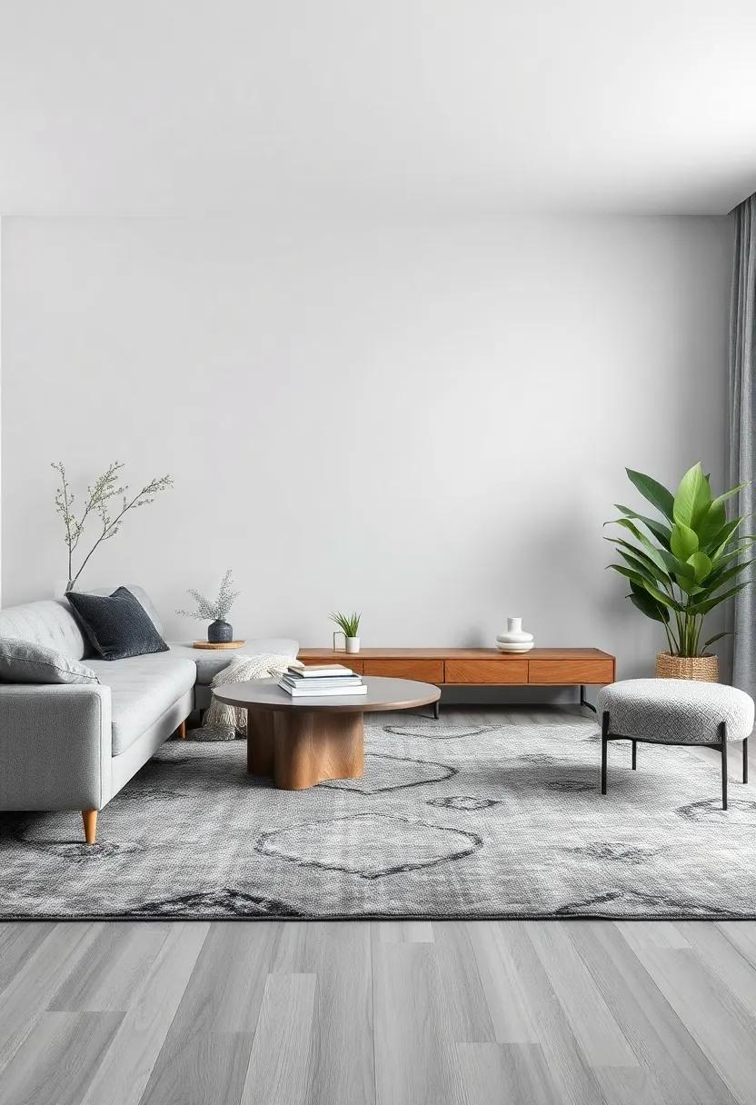 Choosing the ‌Right Rug Material to ‌Elevate ⁤Your Gray ⁢Living Room Aesthetic