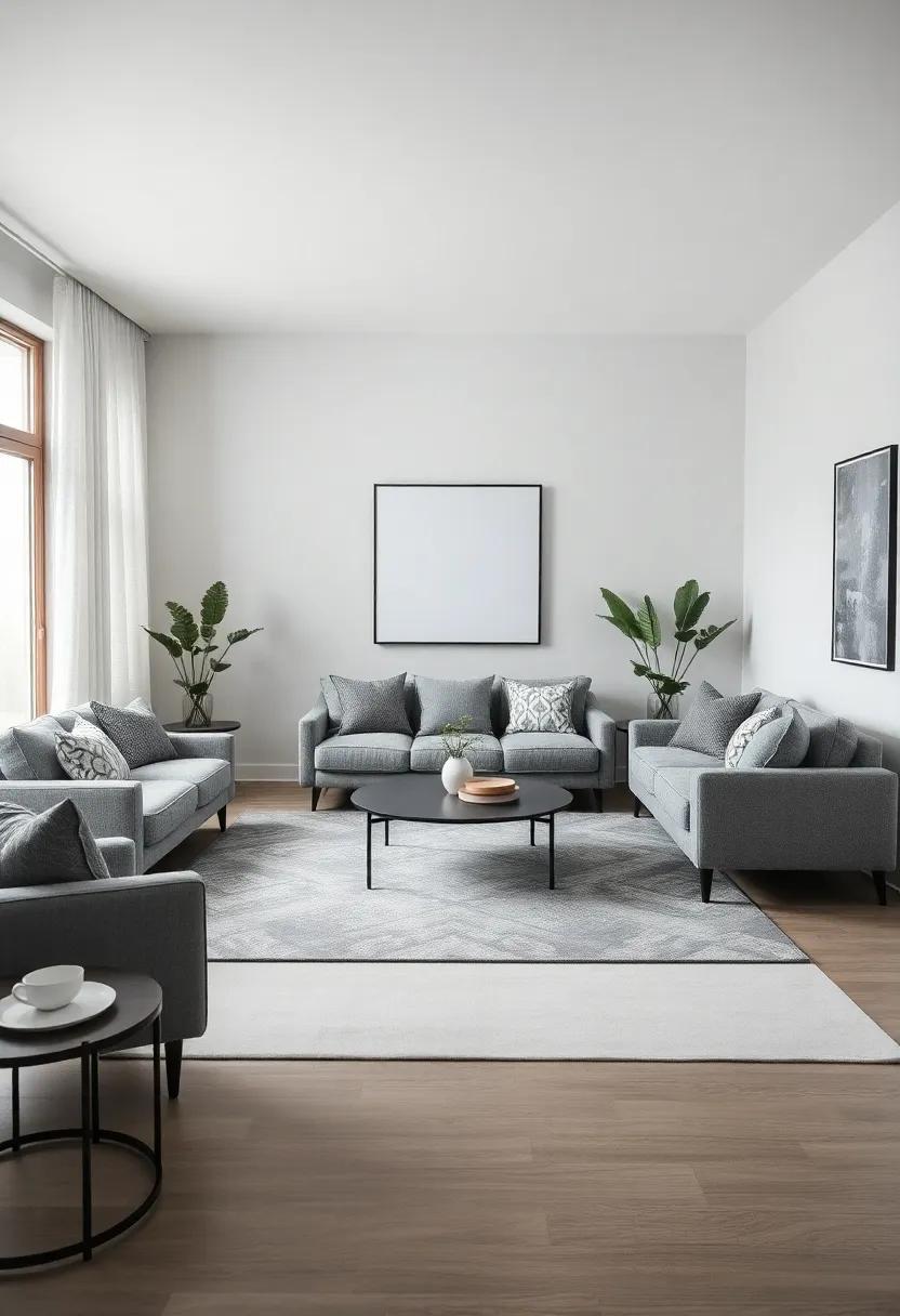 exploring ⁣Color Psychology in Gray Living ⁤Rooms​ and the Power of Bold Rugs