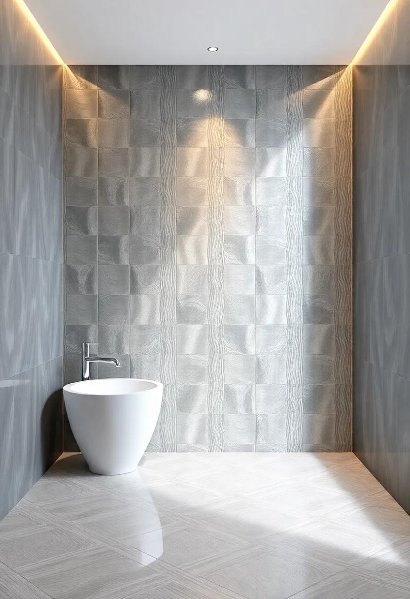 Metallic Finished Tiles for a Touch of Glamour and Shine