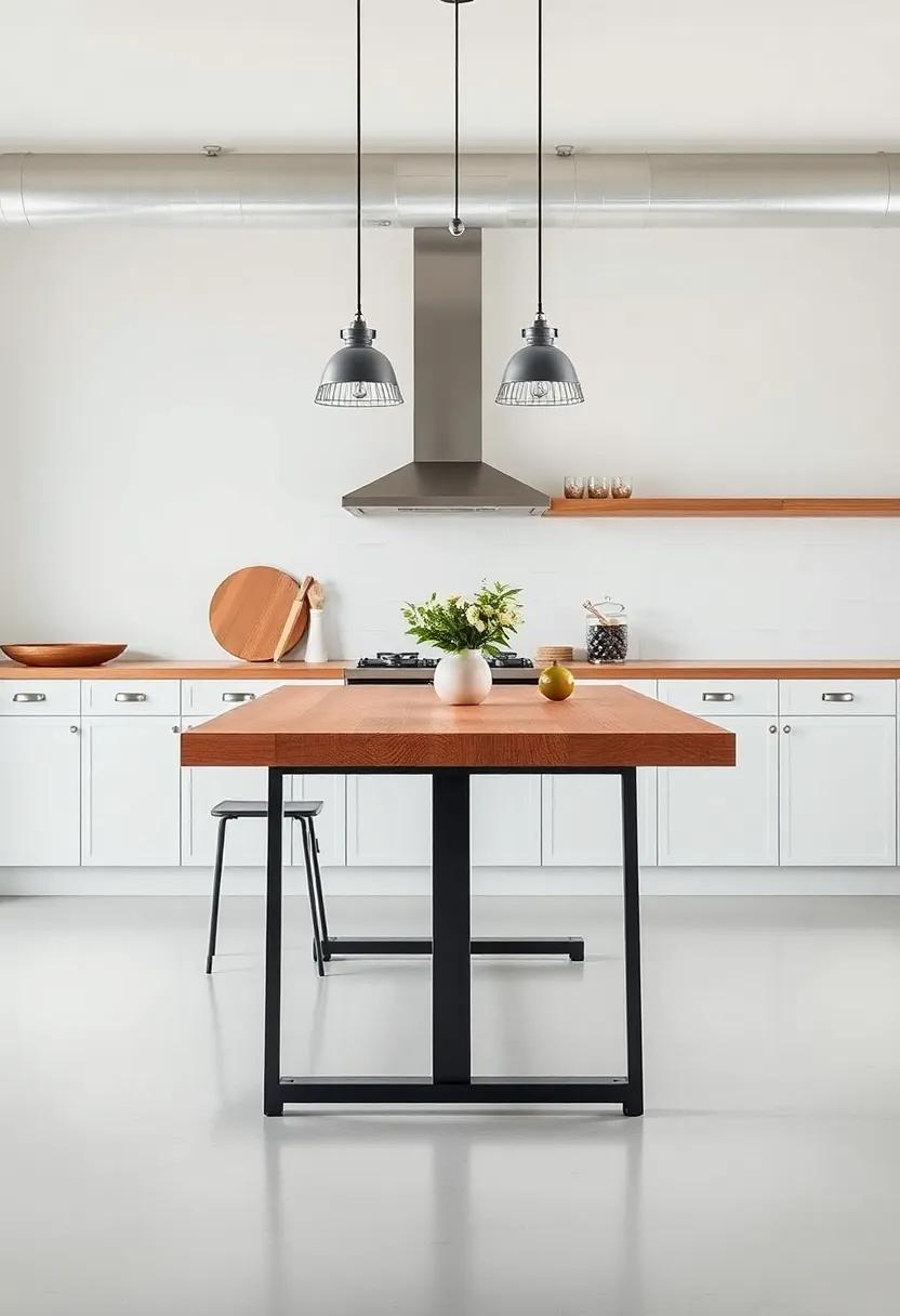 Elevate Your ⁢Culinary​ Space with‌ the Timeless⁣ Allure of ⁢Industrial Kitchen Tables