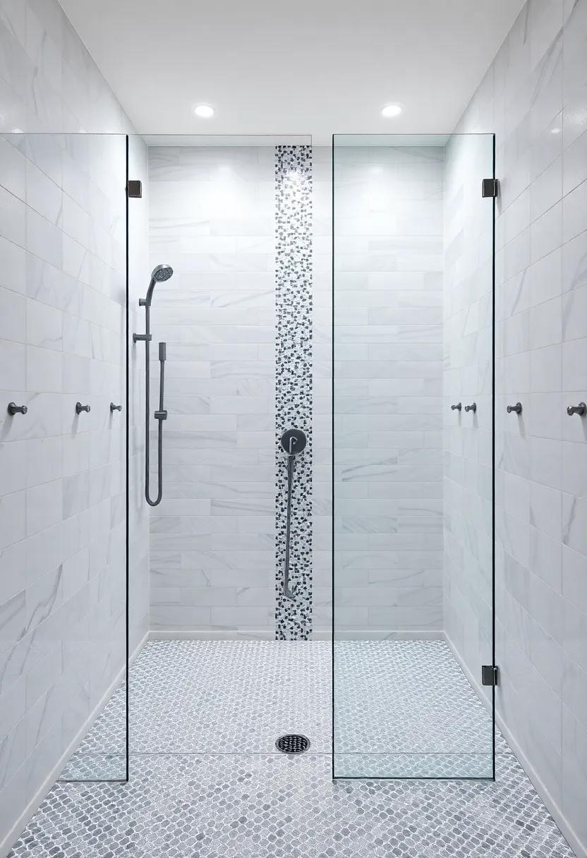 Artistry in ‍Tiles: the Impact of Stunning Patterns in Walk-In Showers