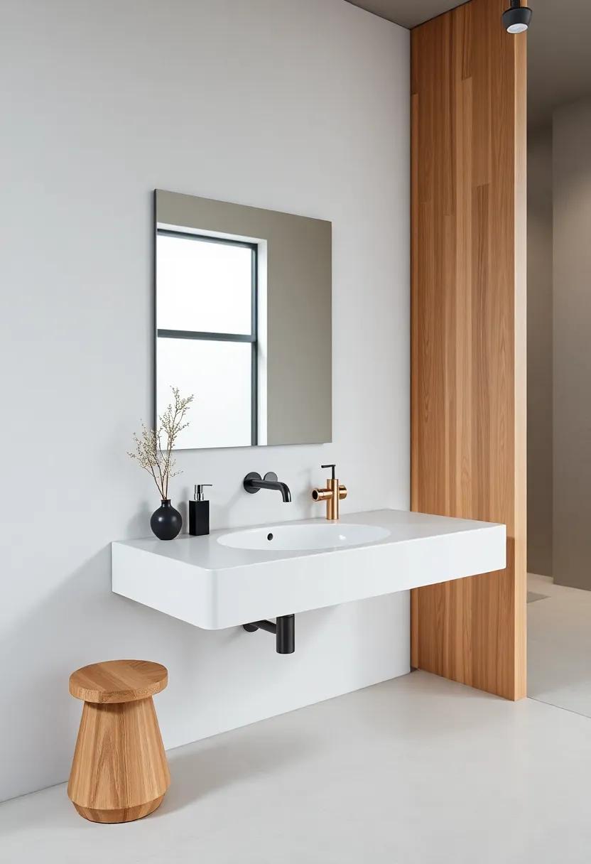 Elevating Sink Design: unique ​Choices for a Modern Bathroom