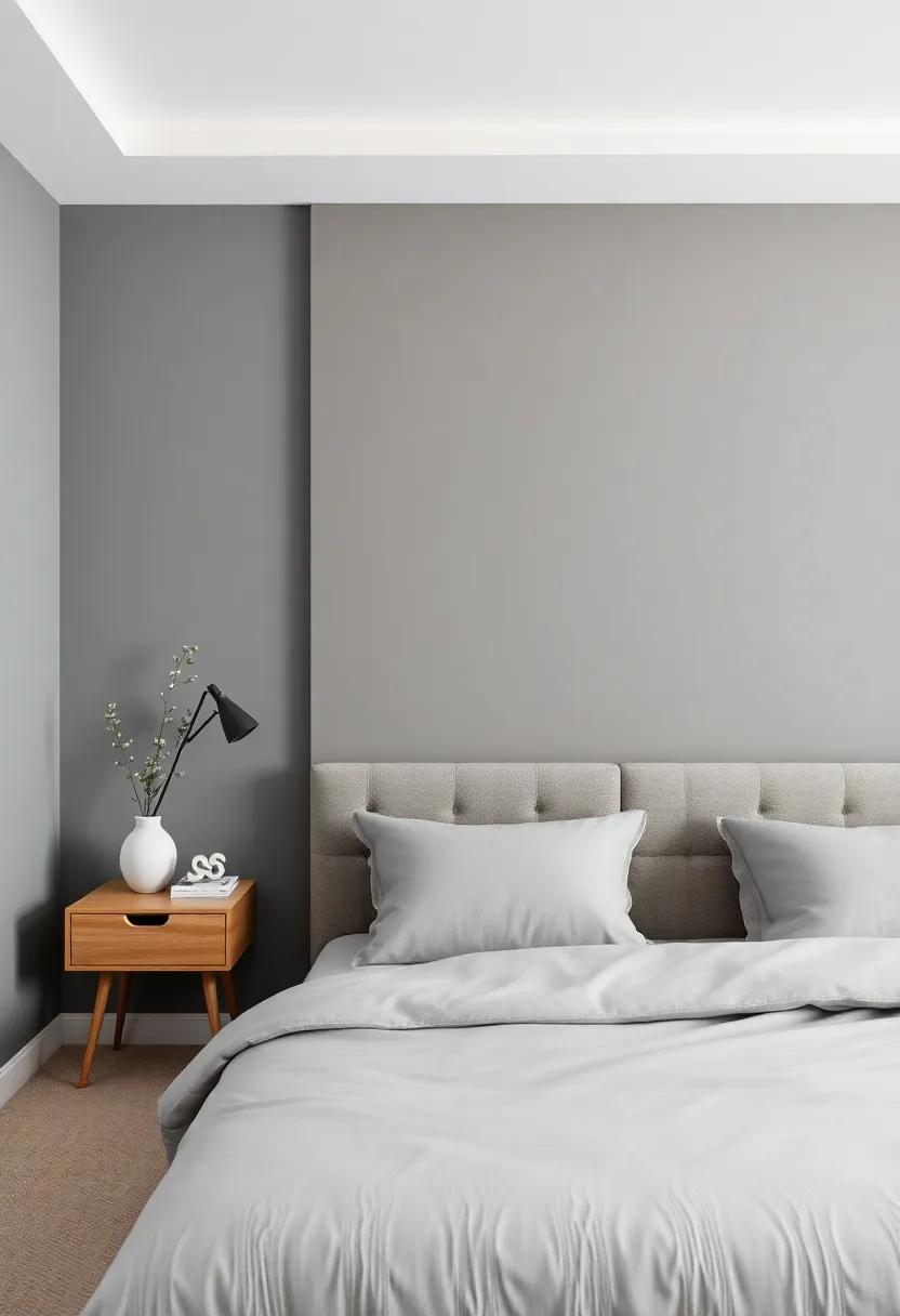 Transforming Your ⁤Space ⁣with Calming Greys: The ‌Modern Bedroom delight