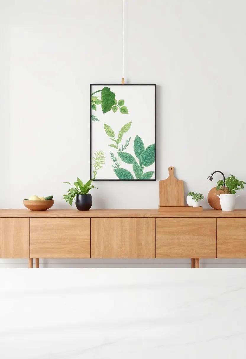 The Allure‍ of Botanical ​Prints:‍ Greenery in Your‍ Cooking Space