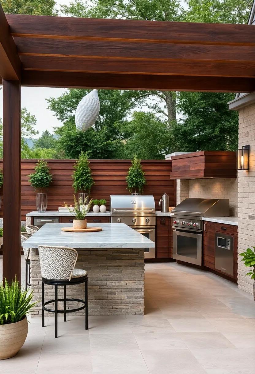 Building a Culinary Island: The Heart of Your Outdoor Kitchen Space