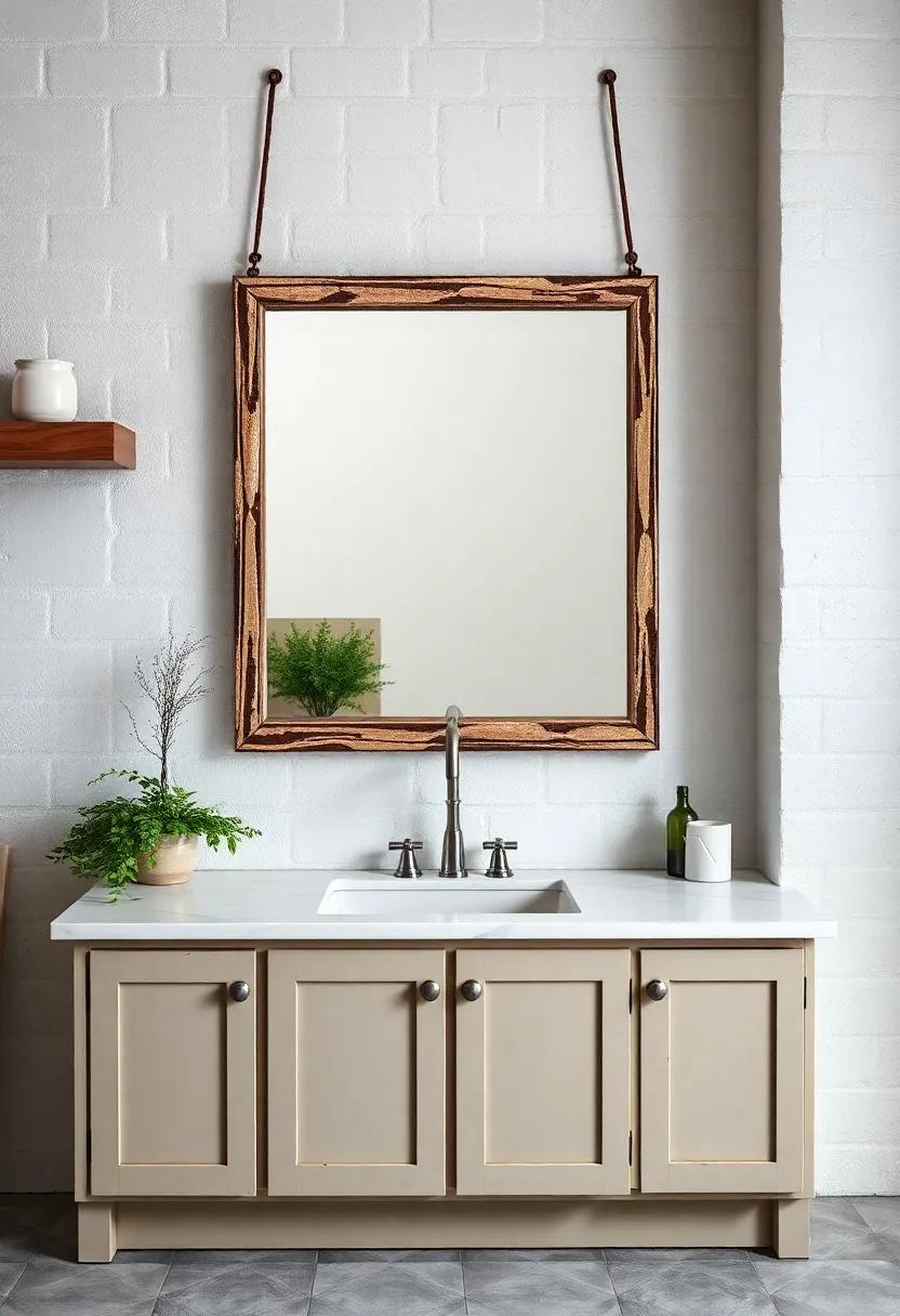 Aged Mirrors to Amplify Light and Create an Illusion ⁣of Space in Your Kitchen