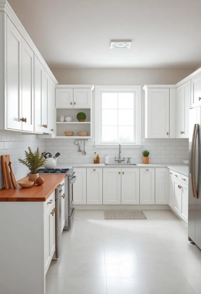 Accessorizing Rustic White Cabinets for a Personal⁣ Touch