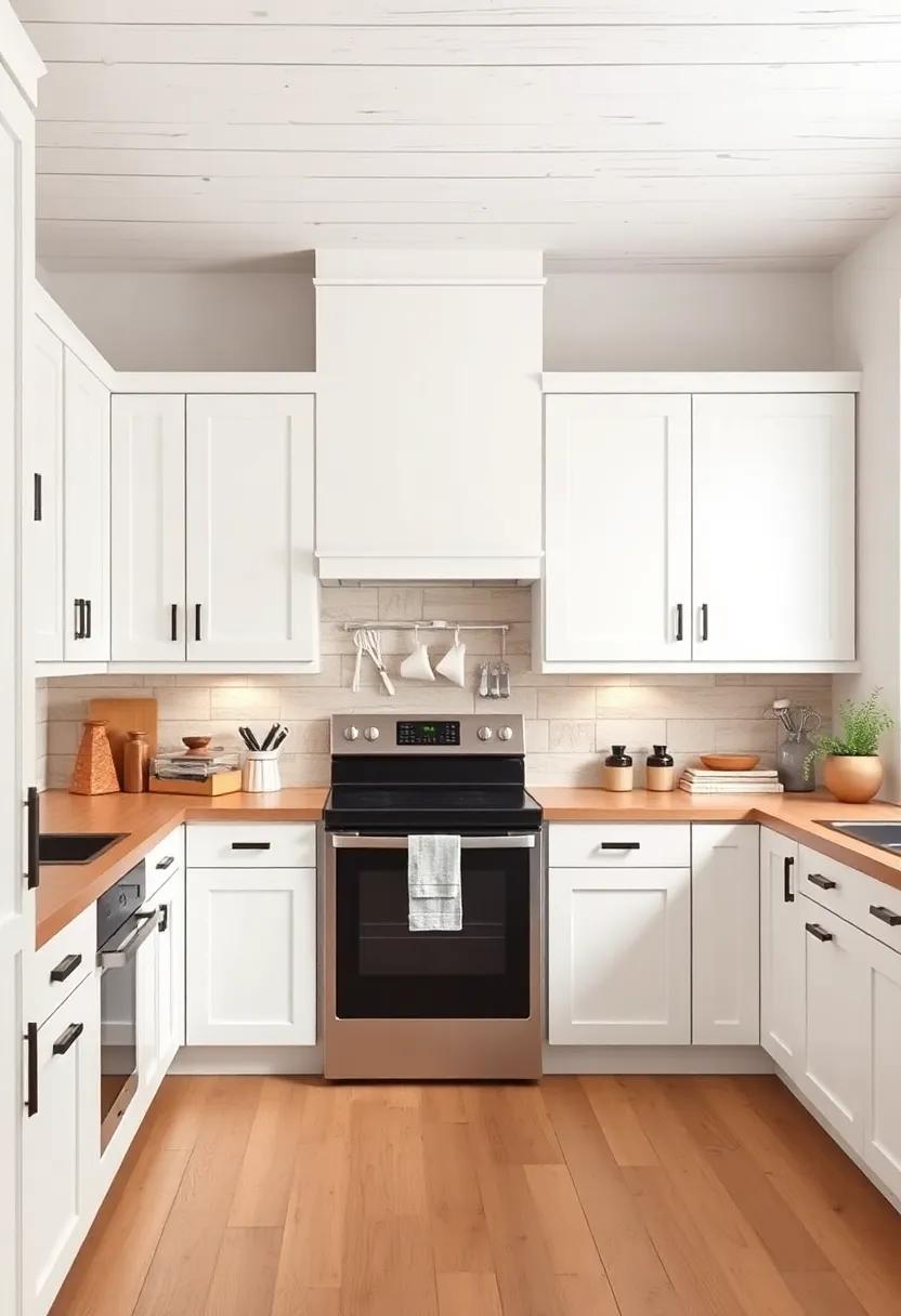 Functional design: Maximizing Space with ​Rustic⁤ White Cabinets