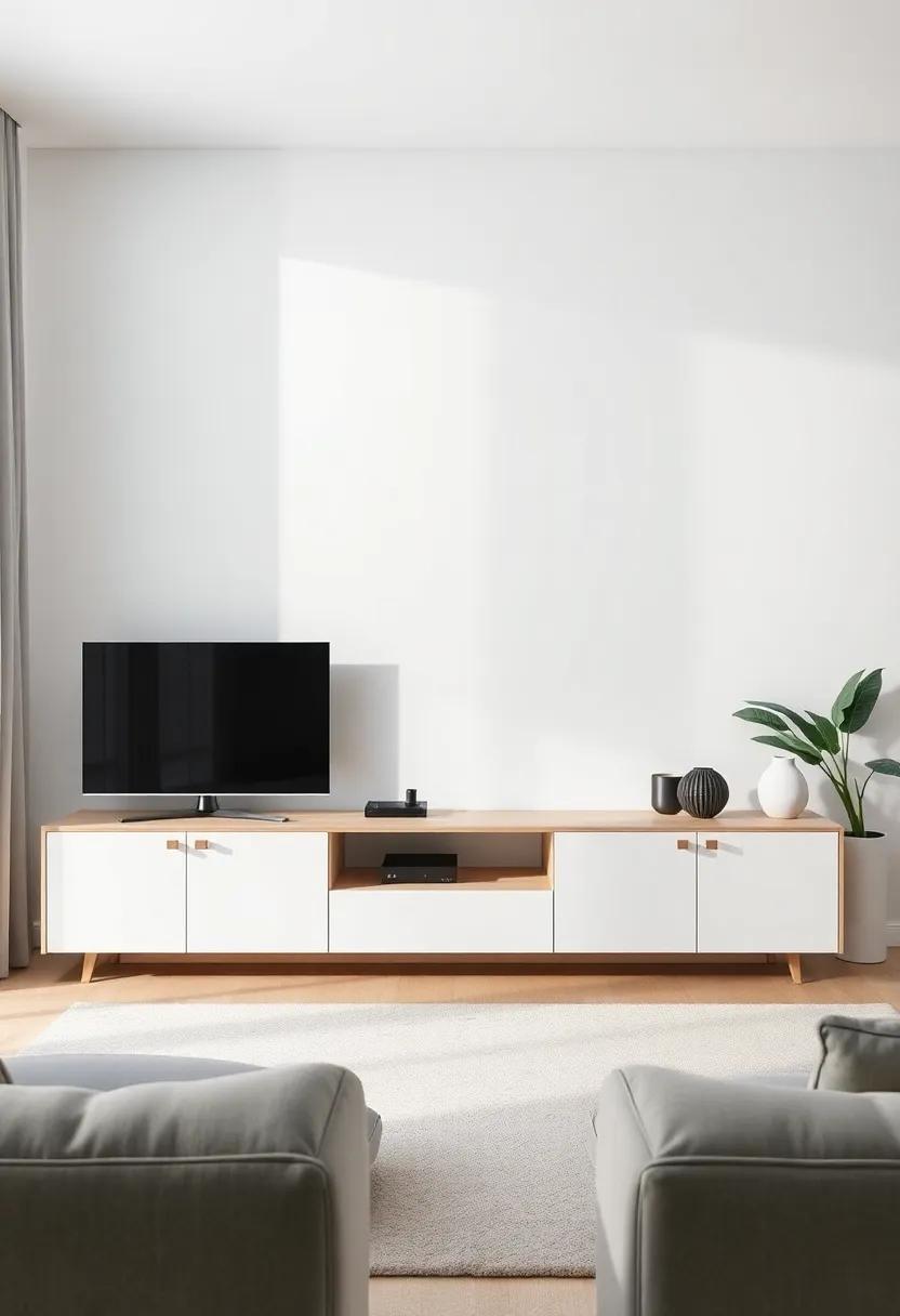 Stylish ​Media Storage ⁤Solutions to Keep Cables Concealed