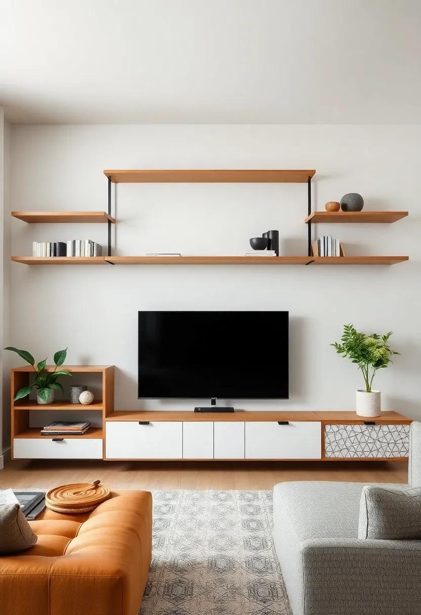 Mixing Textures in ‌Shelving Designs for Depth and Interest