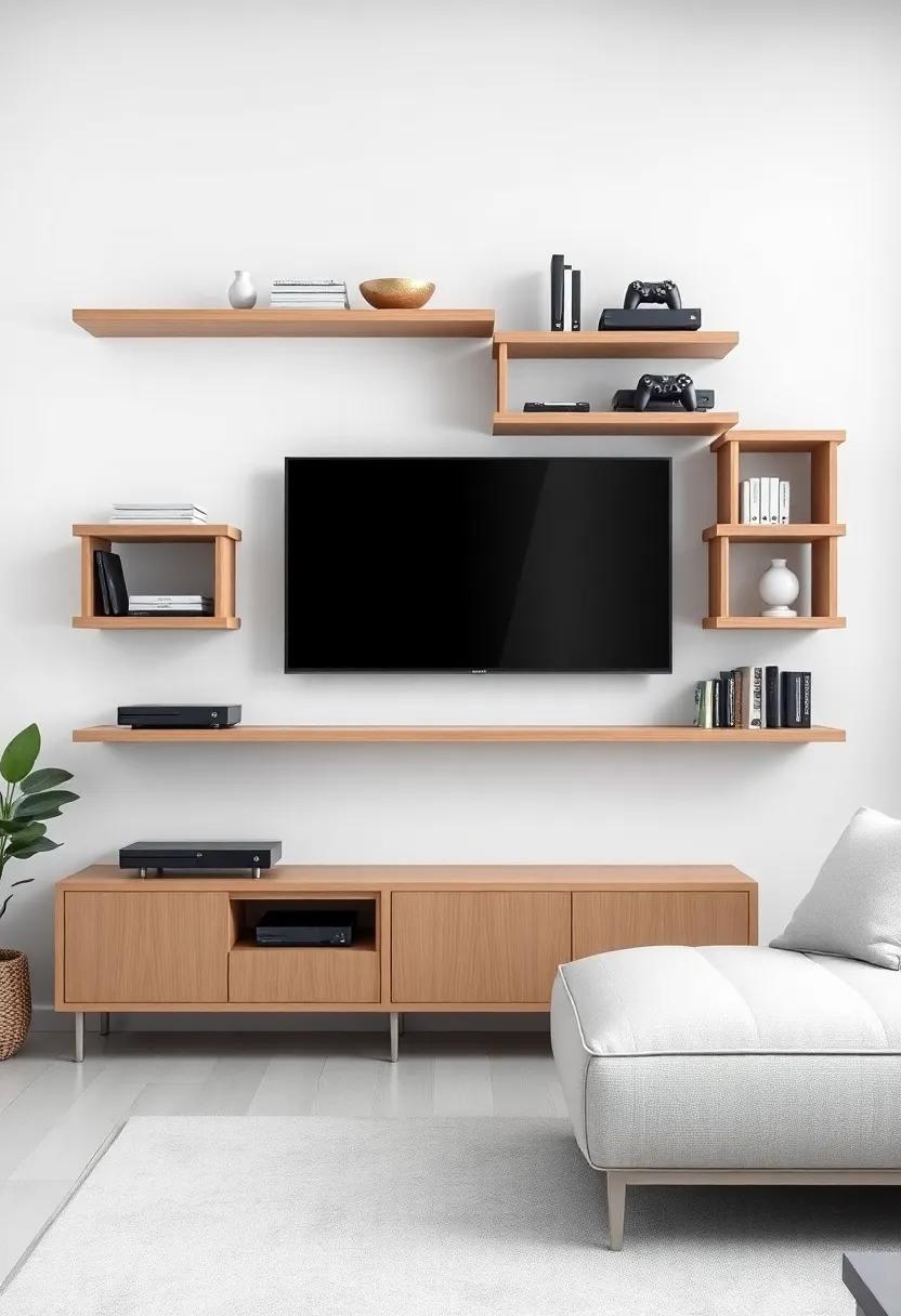 Utilizing Wall-Mounted Shelving for Popular Gaming Consoles