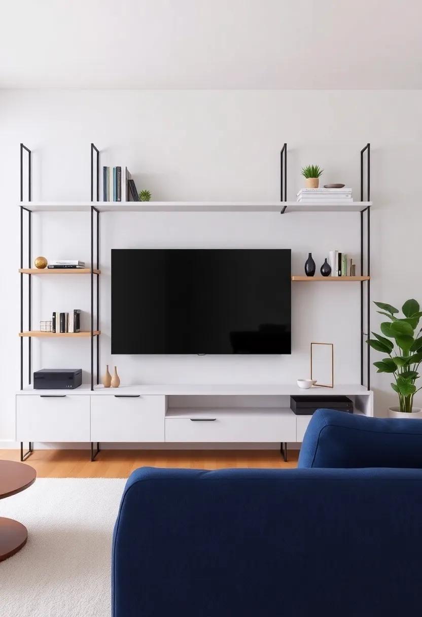 Stylish Media Centers That Double as Shelving ⁤Solutions