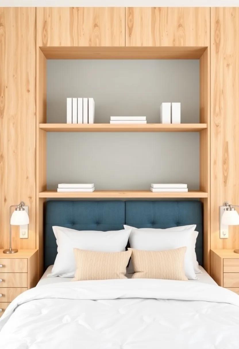 Creative ​Headboard Storage: Utilizing Headboard space‍ for⁢ Additional Storage⁤ Possibilities