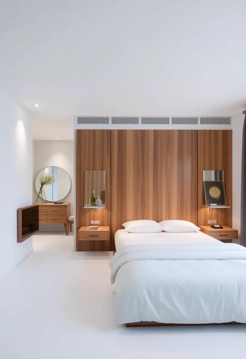 Floating Furniture Designs: ⁣Embracing Lifts to Create Airy, Open Small Bedroom Layouts