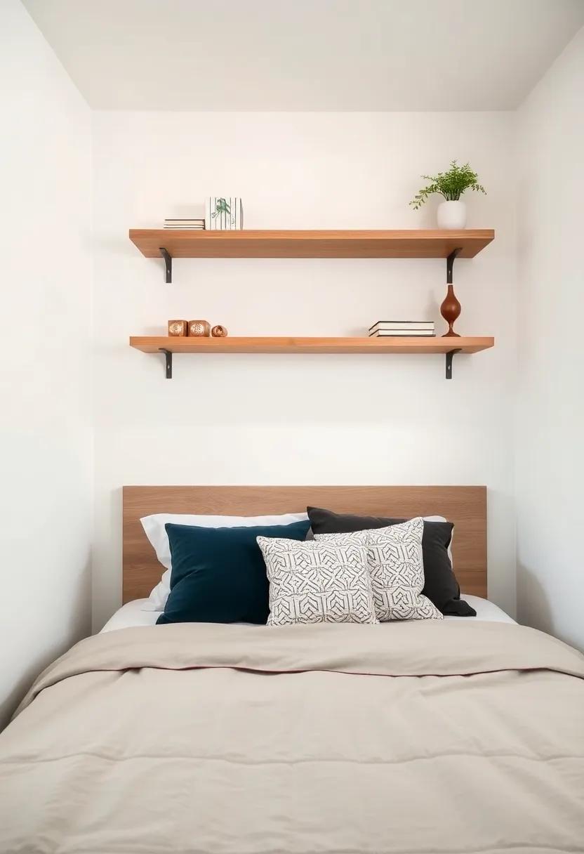 Above The Bed: Creative Shelf Ideas⁣ To Utilize‌ Overhead Space