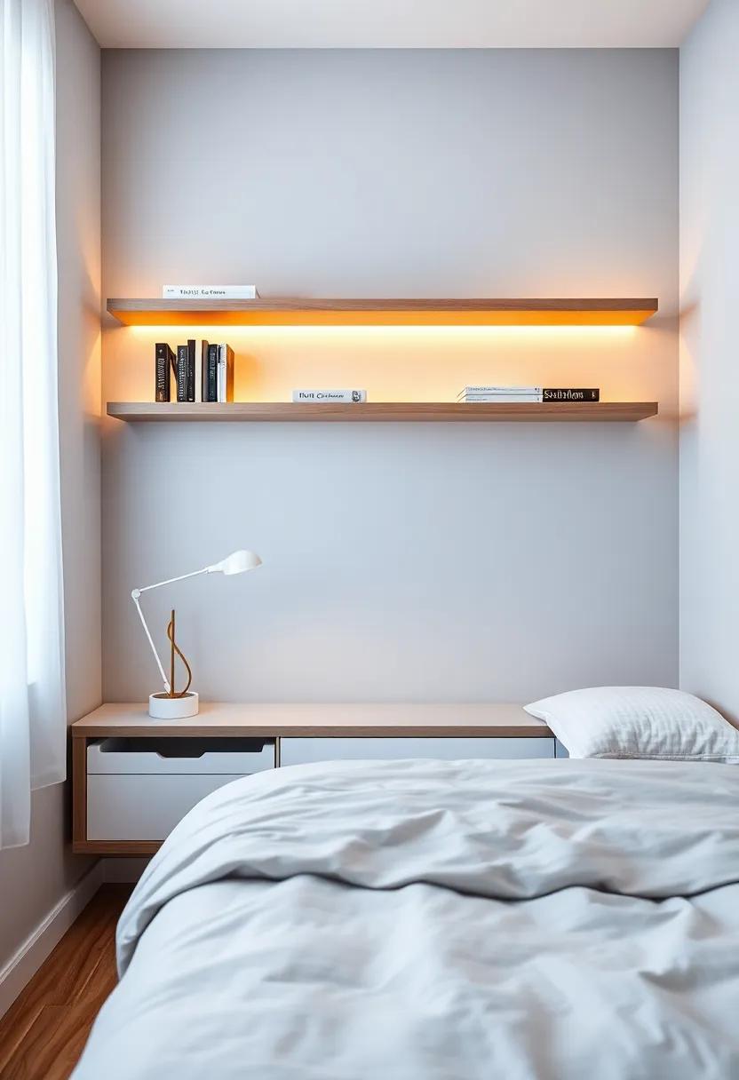 lighting The ⁣Way: Incorporating ⁢Wall​ Shelves ⁢With Built-In Lighting