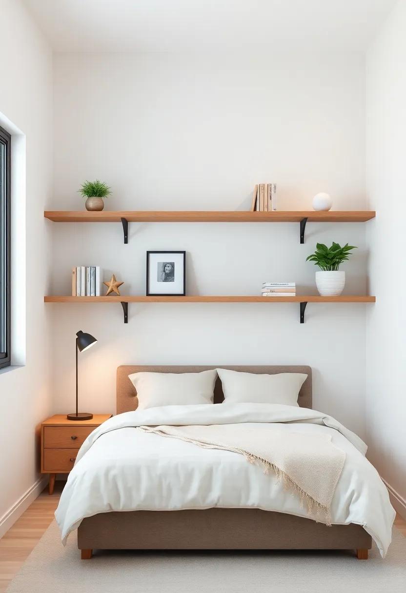 Maximizing Vertical​ Space With⁣ Innovative ⁣Wall Shelves For Small ⁤Bedrooms