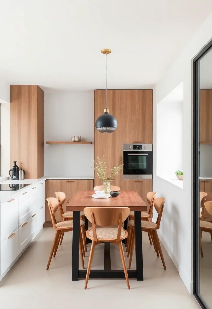 Creating an inviting Dining Area within ⁢a Compact Kitchen