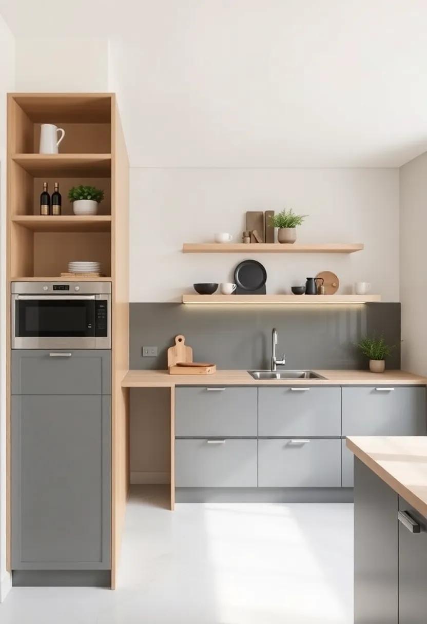 The Elegance of Open Shelving in ⁤Small kitchen Extensions