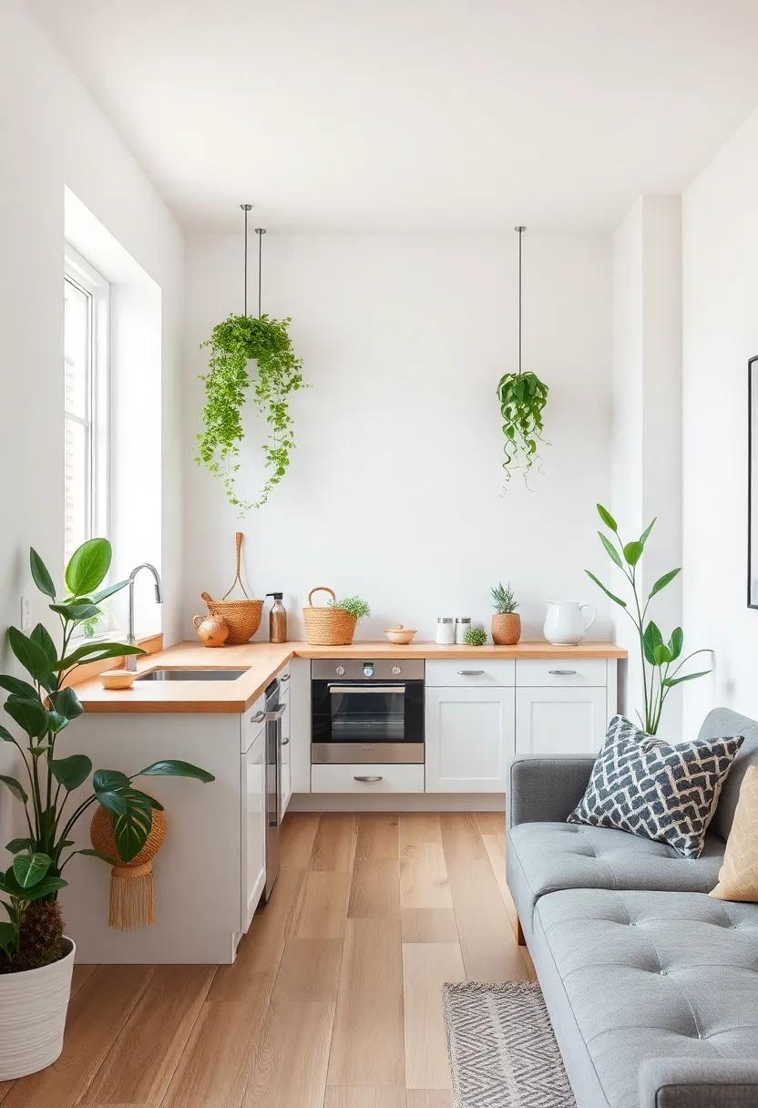 Incorporating Plants ⁤for ‍a Fresh and Lively Touch in Small Areas