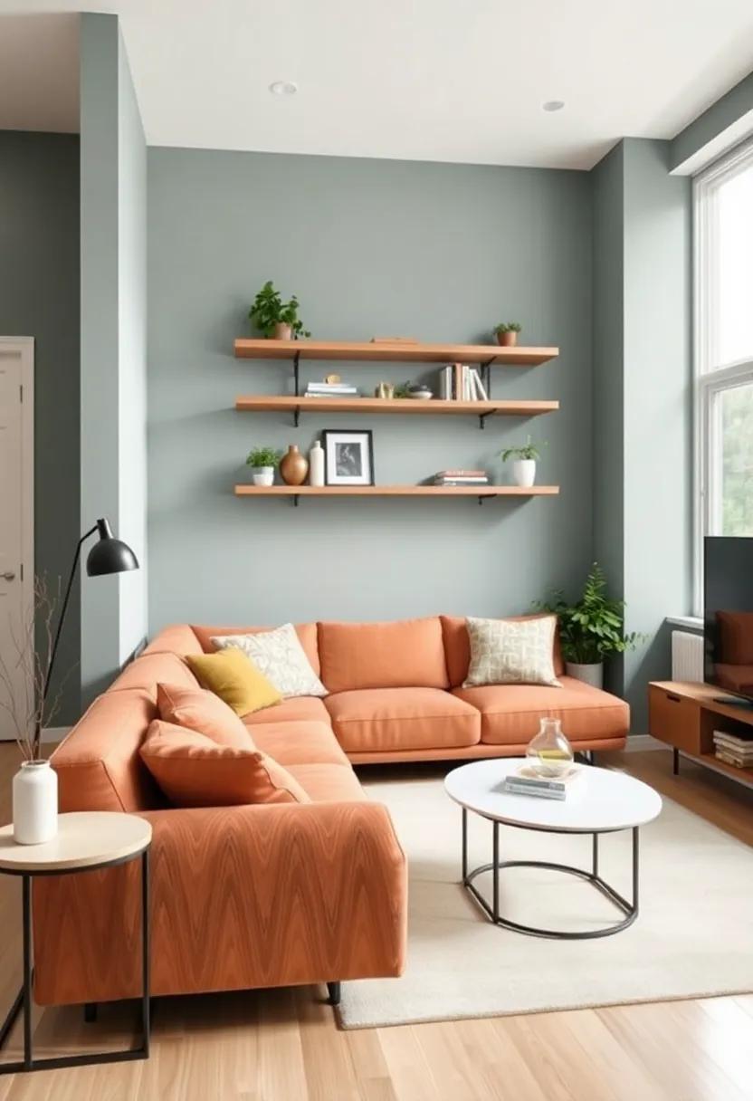 Choosing the Right​ Colors ⁣for Floating ‍Shelves⁢ in Small Rooms