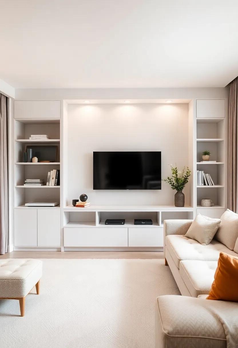 Maximize Living Room Efficiency With‌ Built-In​ Shelves That transform Spaces