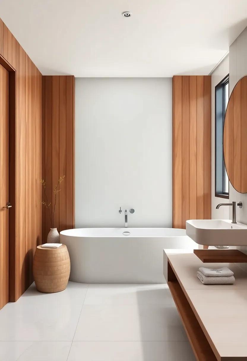 Embracing Serenity with Minimalist Design in your bathroom space