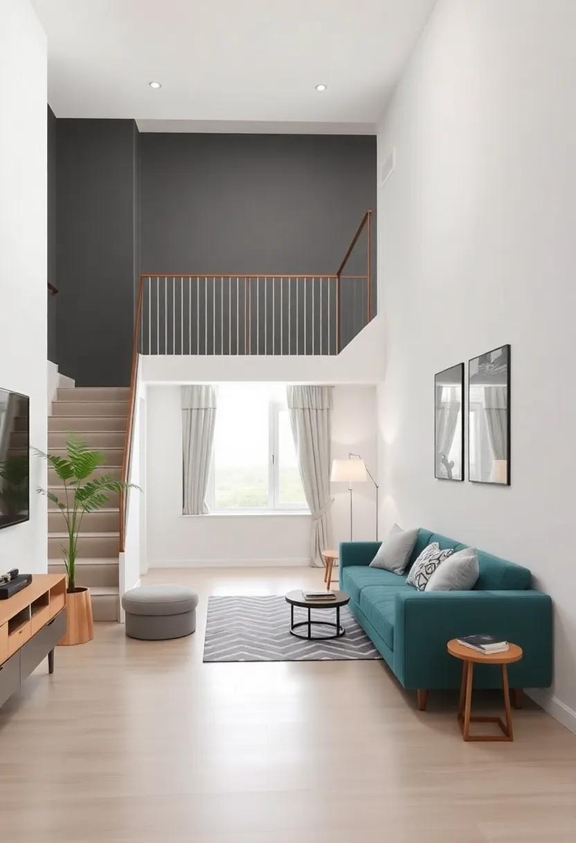 Maximizing Space: Creative Functional Layouts for Living Rooms Under Stairs