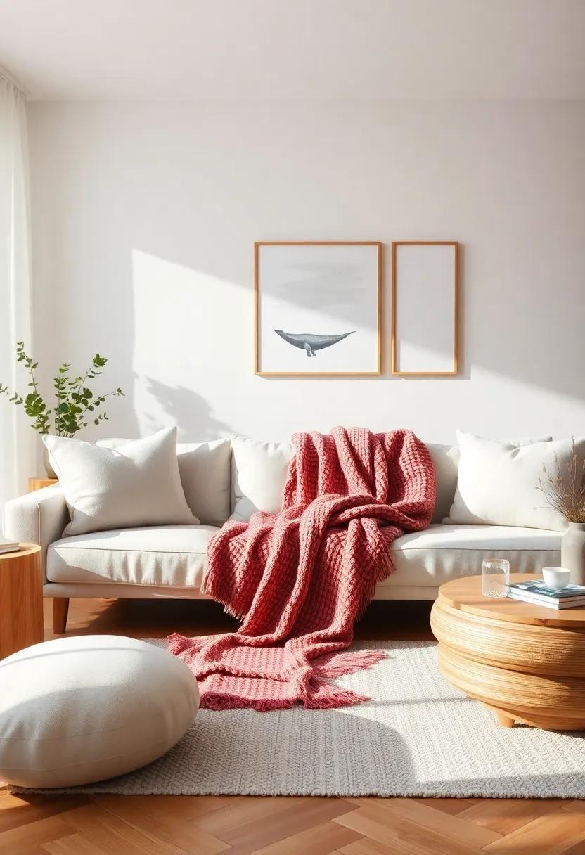 Embracing the Nordic Vibe: Transform Your Living Room with a Cozy Throw Blanket