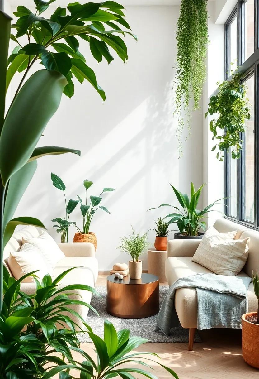 Embracing Lush Greenery: Creating‌ a ‍Living Room Oasis‌ with Indoor plants