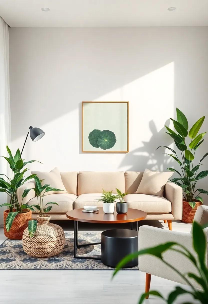 Focal Points⁣ of Nature: Selecting Statement Plants for the Living⁢ Room