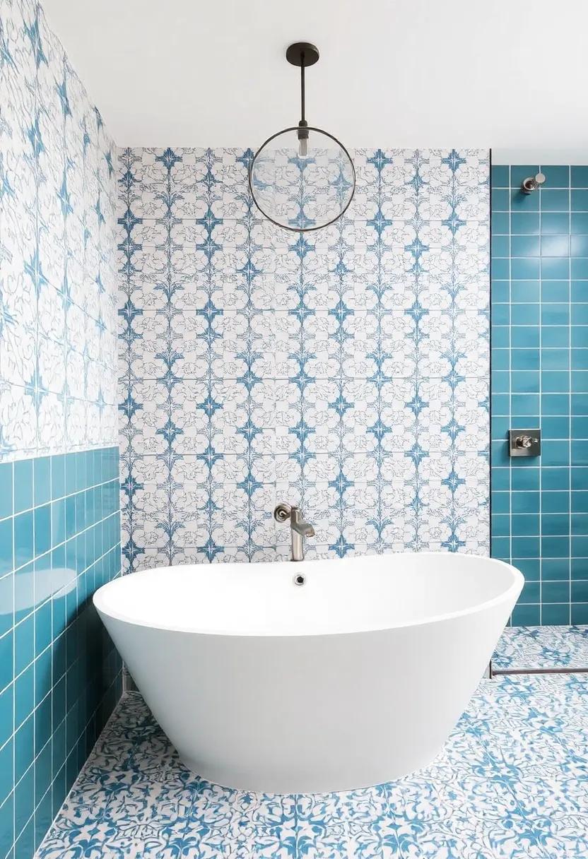 Designing a Statement Wall with Bold Tiles and Unique ⁤Patterns