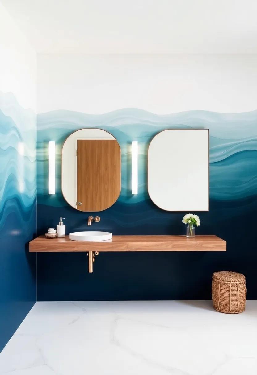 Coastal Vibes: Nautical-Inspired Mirrors ‍to⁣ Brighten​ Up Your ‌Bathroom