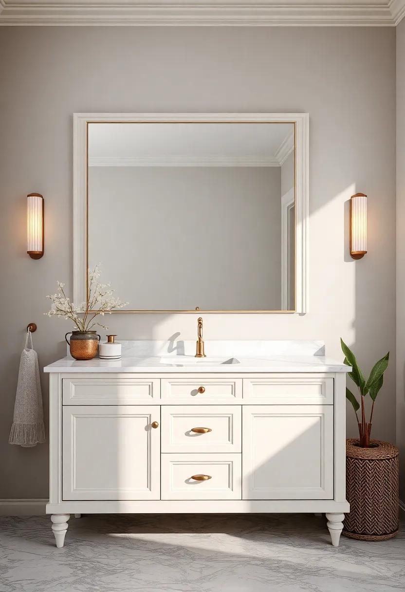 Eclectic Fusion: Merging⁢ Classic and Contemporary Vanity Concepts