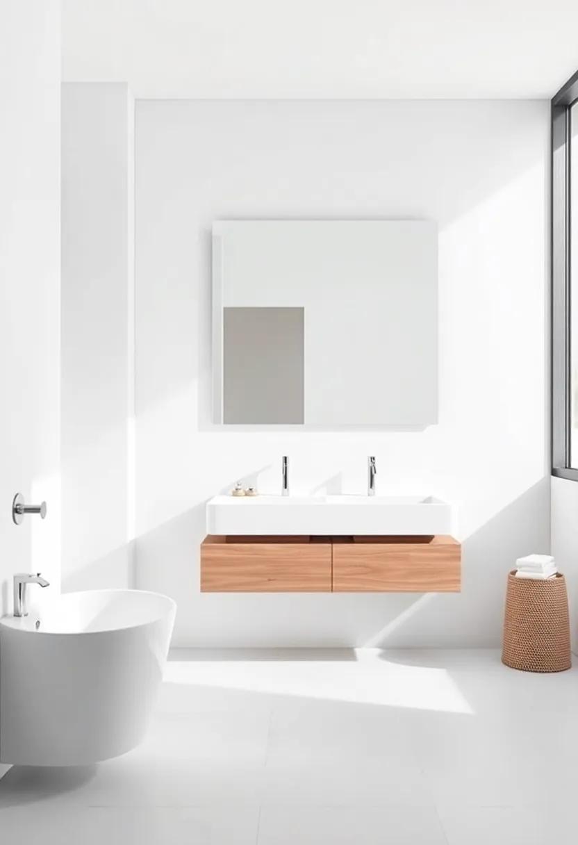 Floating Vanities: ⁣Sleek Designs for ⁢an Open and ‍Airy‍ Bathroom ‌Feel