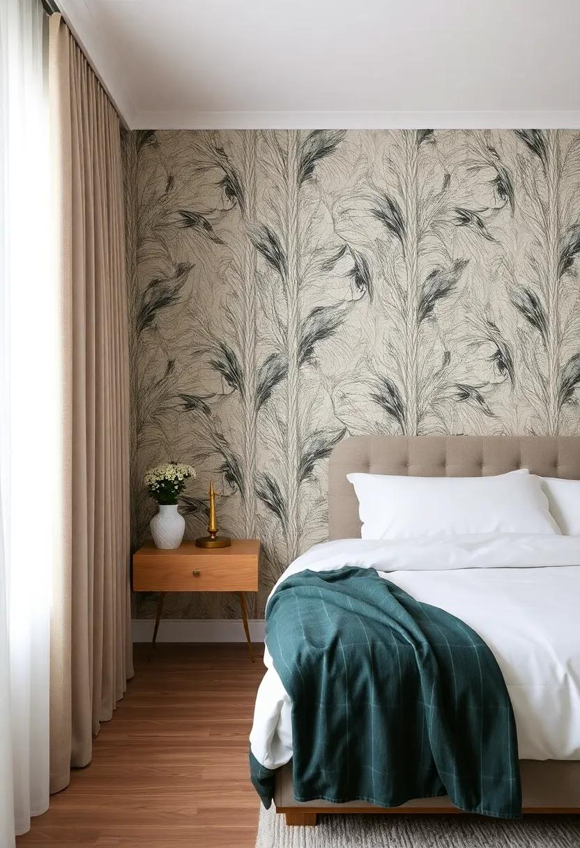 Daring Combinations: Mixing Modern and Traditional Wallpaper Designs