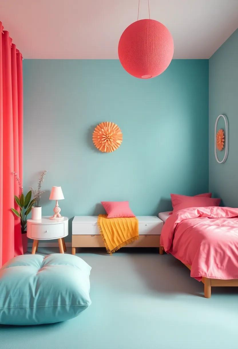 Playful Palette: Embrace‍ Fun and‍ Whimsy with Bright, Bold ⁢Colors for a ⁣Youthful Feel