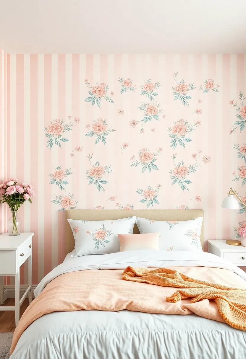 blending Pastel Patterns: Stripes, Florals, and Polka Dots Harmoniously