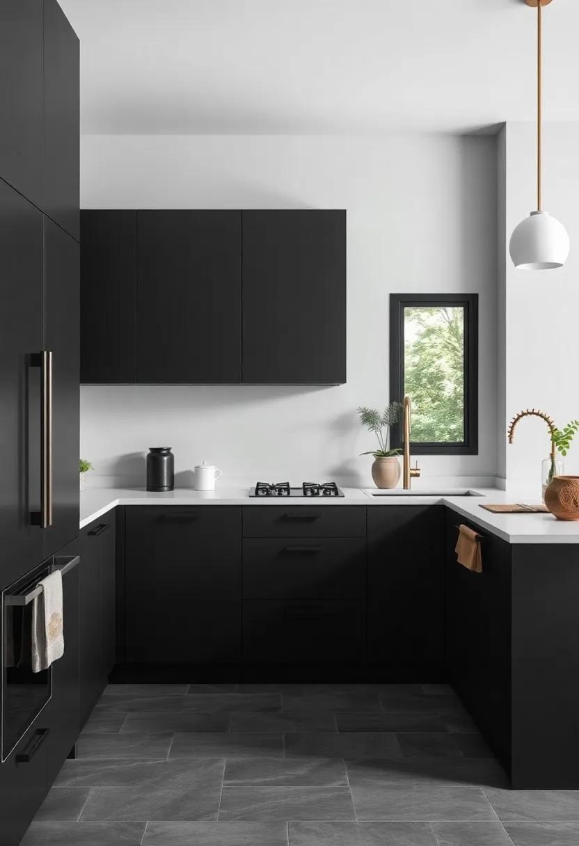 The Timeless ‍Allure of Matte Black ⁢Finishes for Your Kitchen