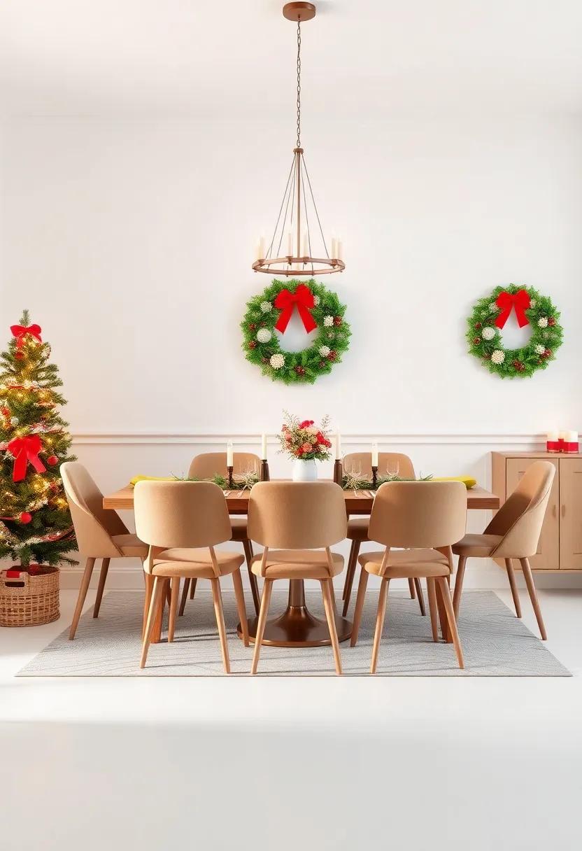 Fabulously Festive Wreaths to ‌Adorn‌ Your⁤ Dining Space