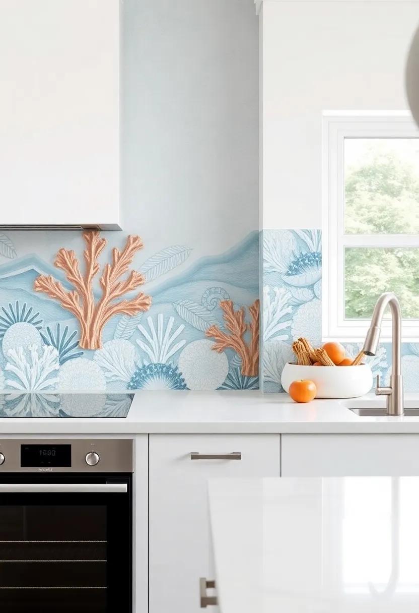 Coral Reef Patterns for a ‌Lively Kitchen aesthetic