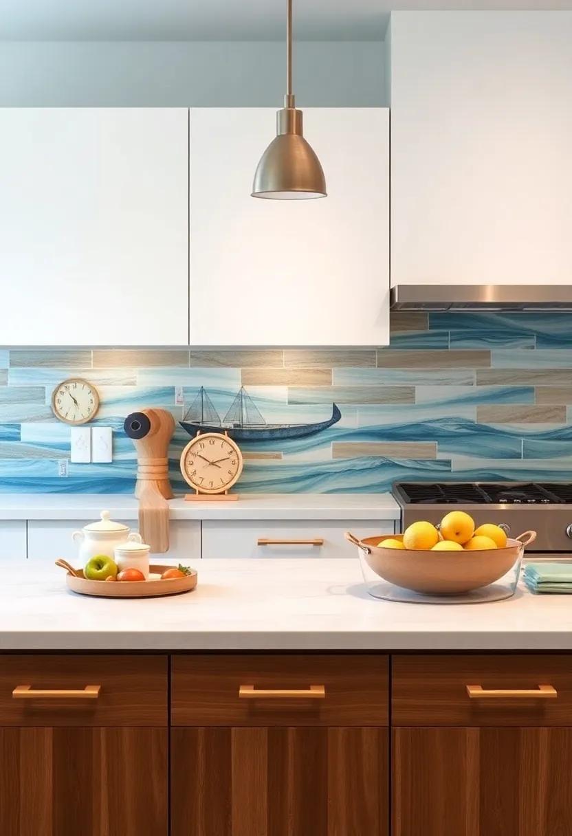 Creating a Gallery of Nautical Art in Your Kitchen design