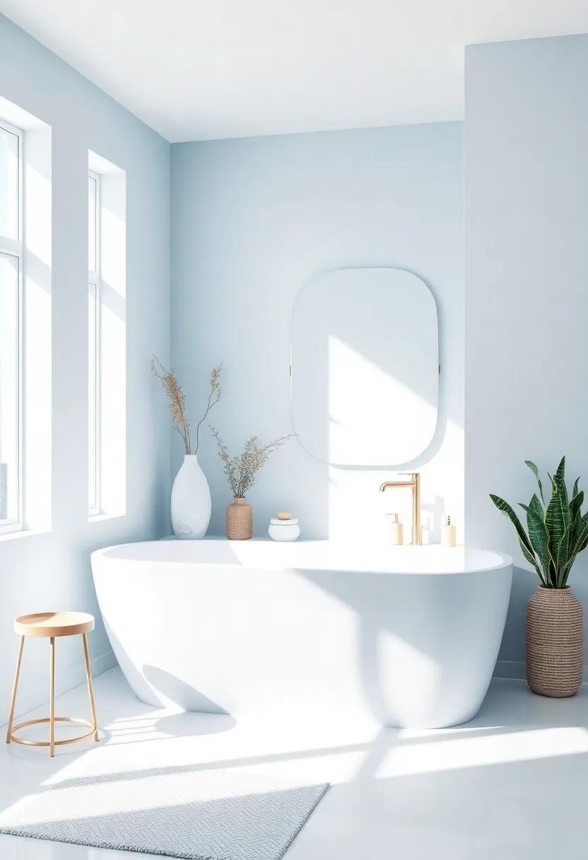 Light and Airy Blues for‍ a Refreshing Coastal Vibe‍ in Your Bathroom