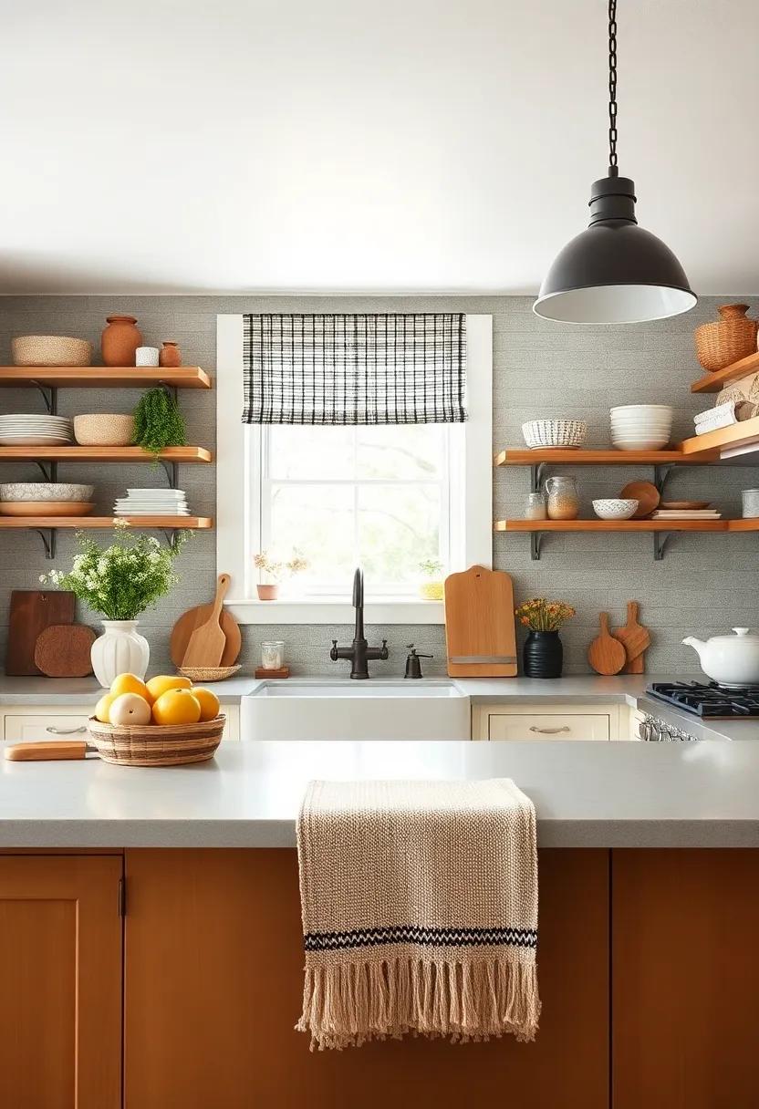 Cozy Textures: ​Integrating Woven Fabrics and ⁤Vintage Fabrics in kitchen Design