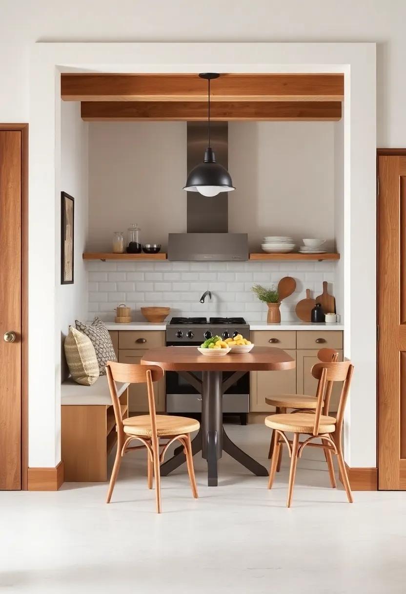 Culinary Nooks:⁤ Creating Cozy‍ Eating Spaces in a Farmhouse Kitchen Setting